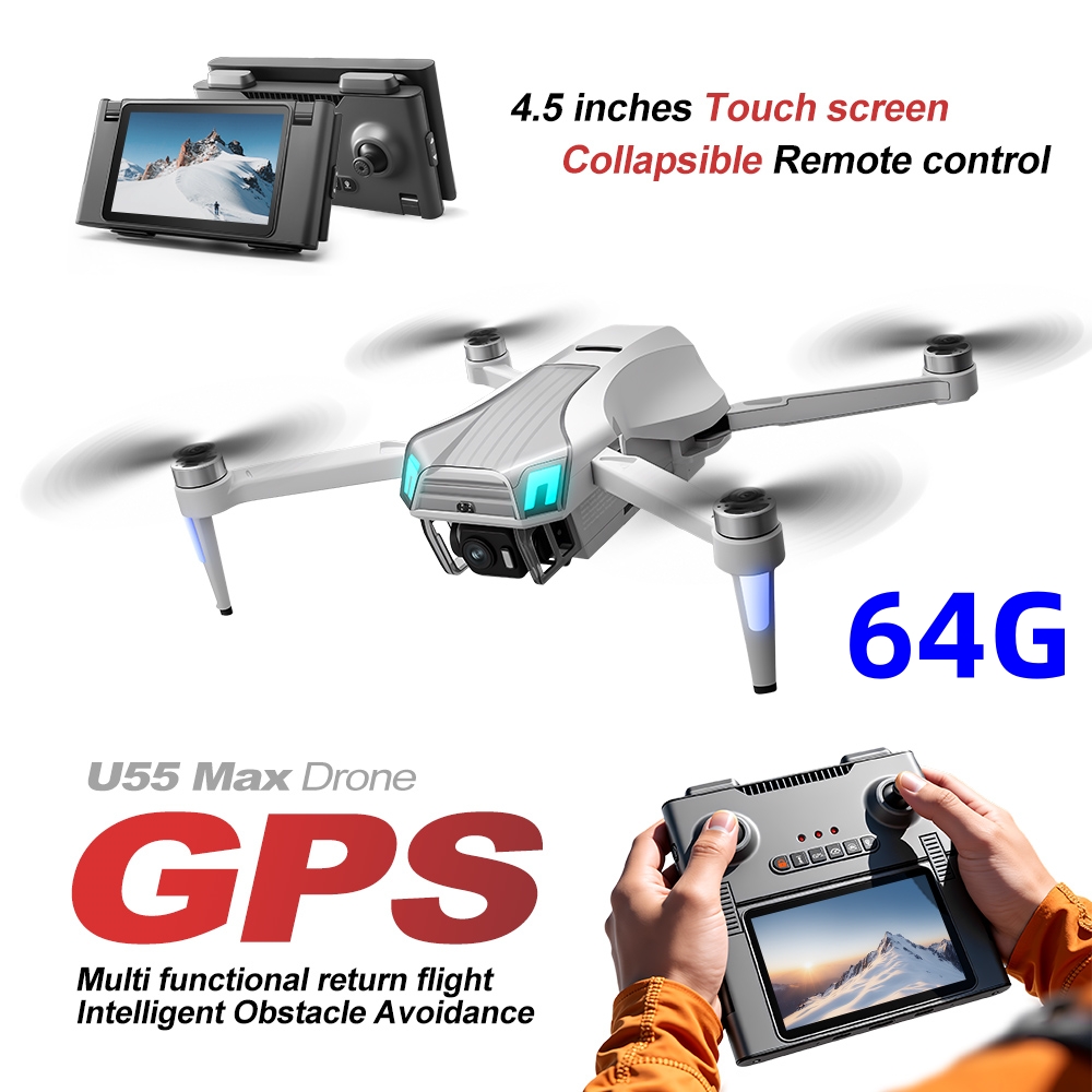 NCZOBOE U55 Profesyonel GPS Dr - Drone Gimbal 2 Axis incelemesi ve fiyatı