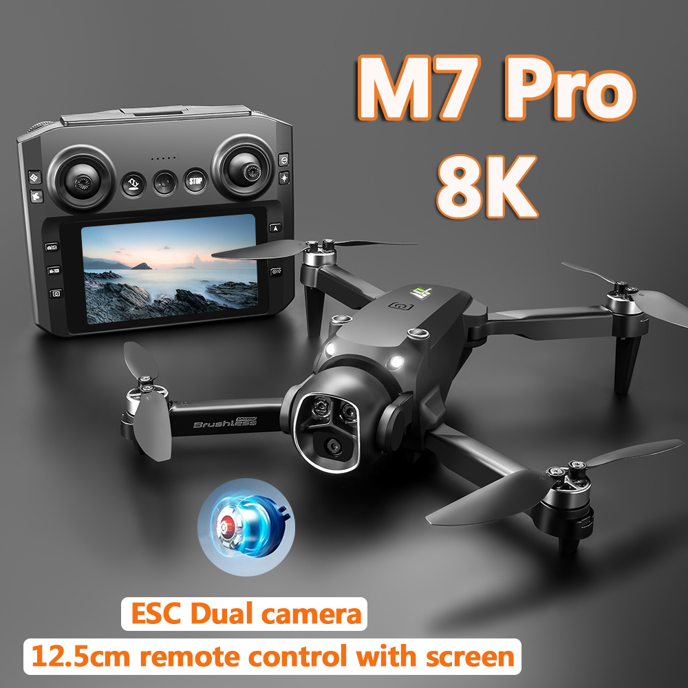 M7 Drone Fırçasız Motor 8K Ekr - Drone Gimbal 2 Axis incelemesi ve fiyatı