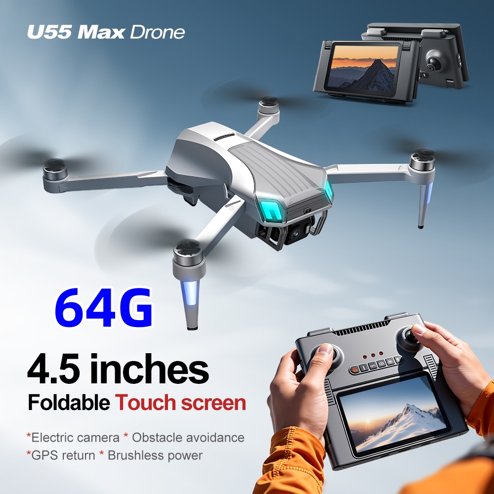 NCZOBOE U55 Optik Akışlı GPS D - Drone Gimbal 2 Axis incelemesi ve fiyatı